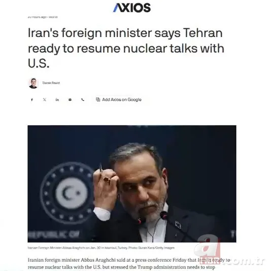 İran krizinde Türkiye merkezde! Dünya basını Ankara’nın arabuluculuk hamlesini yazdı 3