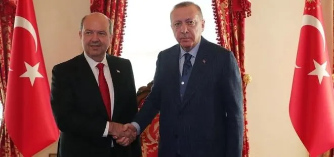 Son dakika: Başkan Erdoğan, KKTC Başbakanı Tatar kabul etti