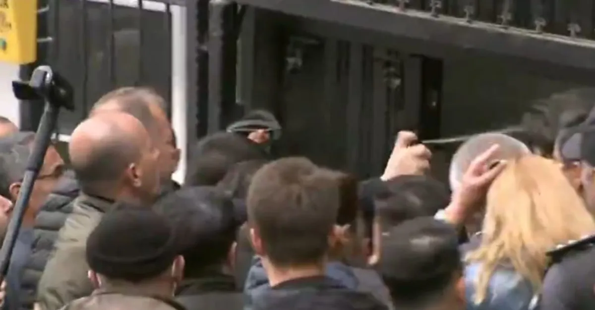 HDP binası önünde ikinci gerginlik
