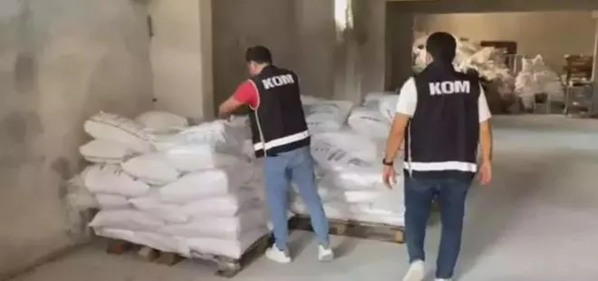 Sahte deterjan operasyonu! Tam 50 ton ele geçirildi