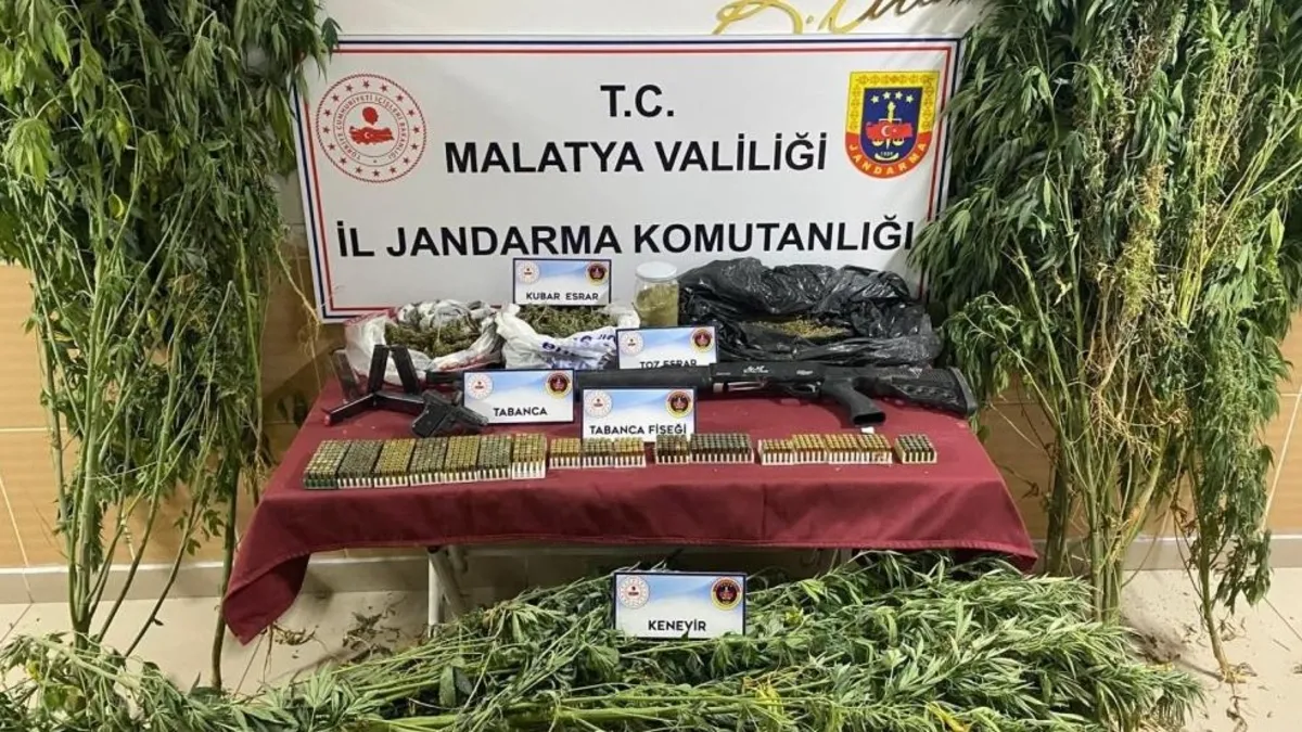 Malatya'da jandarma ekiplerinde uyuşturucu operasyonu: 1 kişi gözaltına alındı