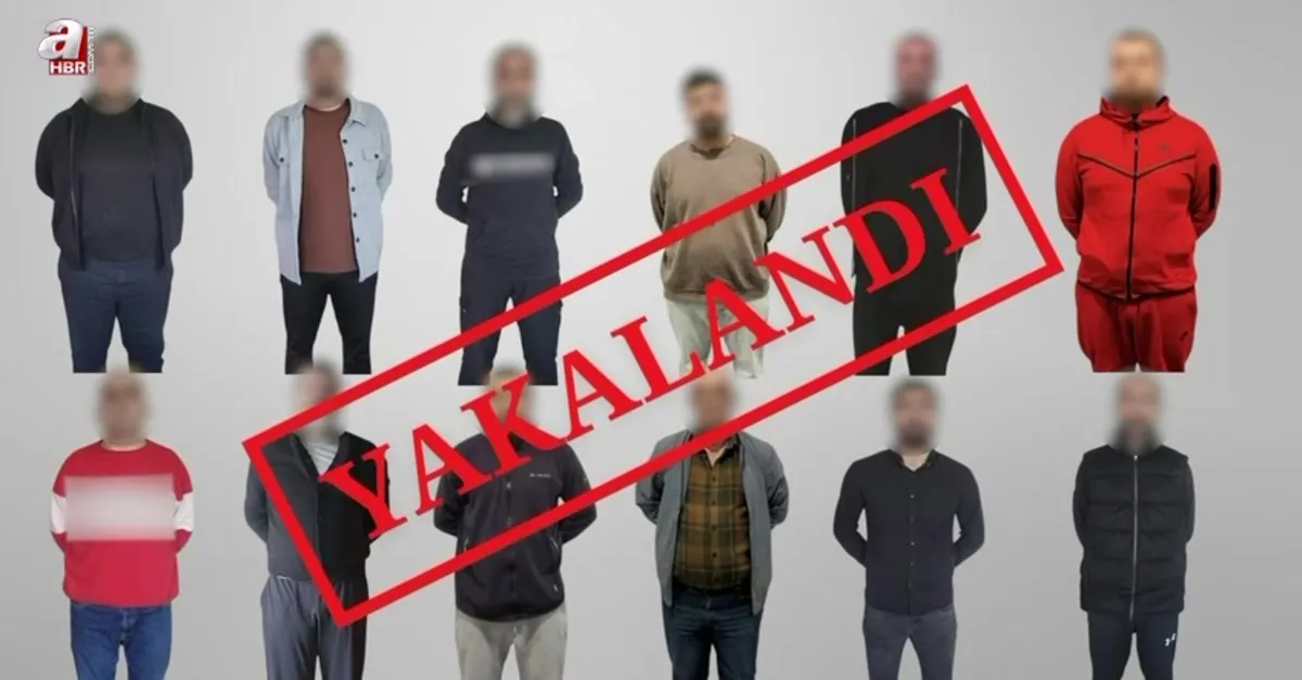 Kırmızı bültenle aranan 12 suçlu yakalanıp Türkiye'ye getirildi