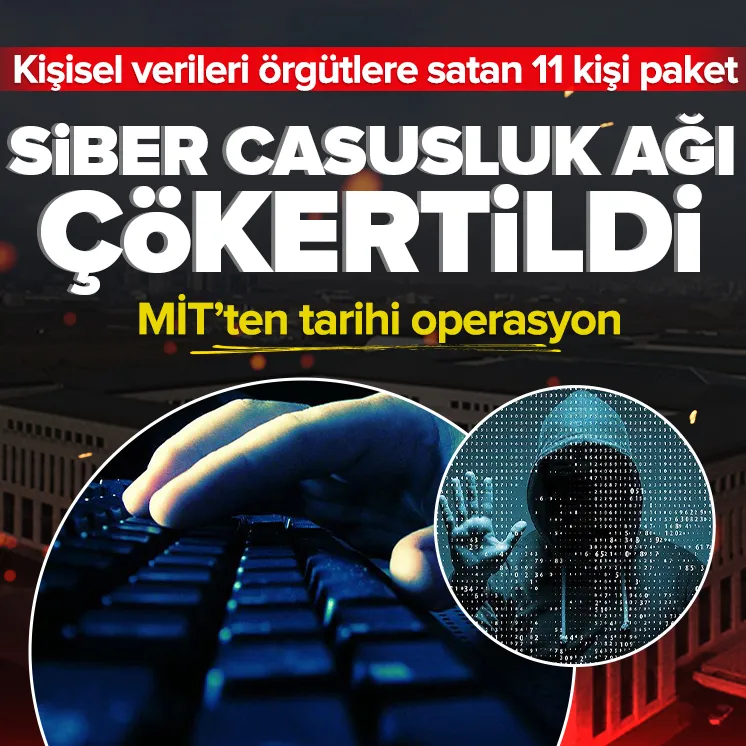 MİTten casusluk operasyonu! 11 gözaltı