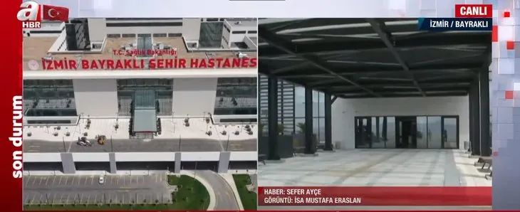 A Haber farkıyla ilk kez görüntülendi! Ege Bölgesi’nin en büyüğü... | İşte İzmir Bayraklı Şehir Hastanesi’nin içi
