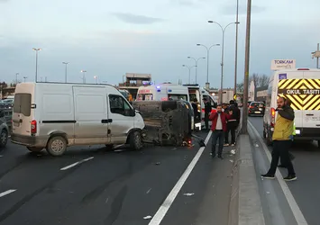 E-5'te feci kaza!