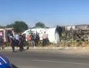 Tekirdağ'da kamyon kazası: 1 yaralı