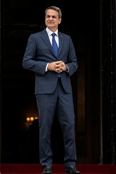 Başkan Erdoğan BM kürsüsünde fotoğraf paylaştı, Miçotakis çıldırdı!