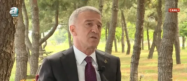 Son dakika | Trabzonspor Başkanı Ahmet Ağaoğlu'ndan A Spor'a özel açıklamalar! Ali Koç'a flaş gönderme - 4