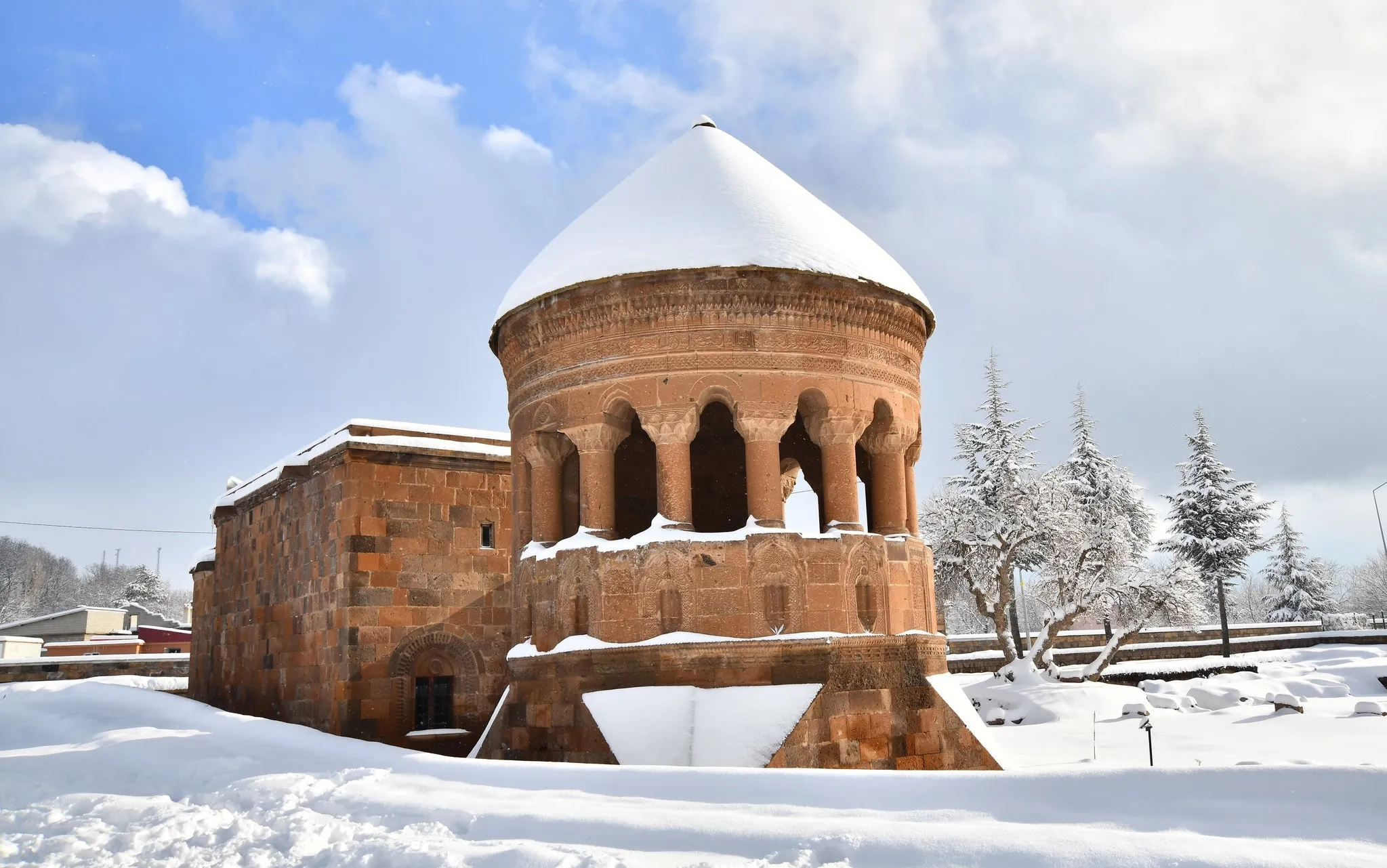 Bitlis'te masalsı kış manzaraları