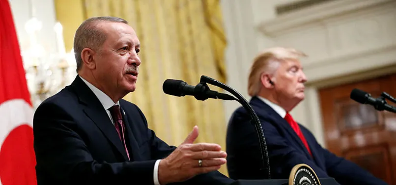 Başkan Erdoğan, Trump ile görüştü