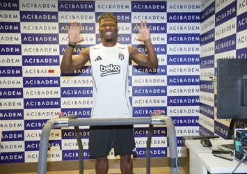 Beşiktaş'ın yeni transferi El Bilal Toure sağlık kontrolünden geçti