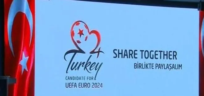 EURO 2024 adaylık logomuz ve sloganımız tanıtıldı
