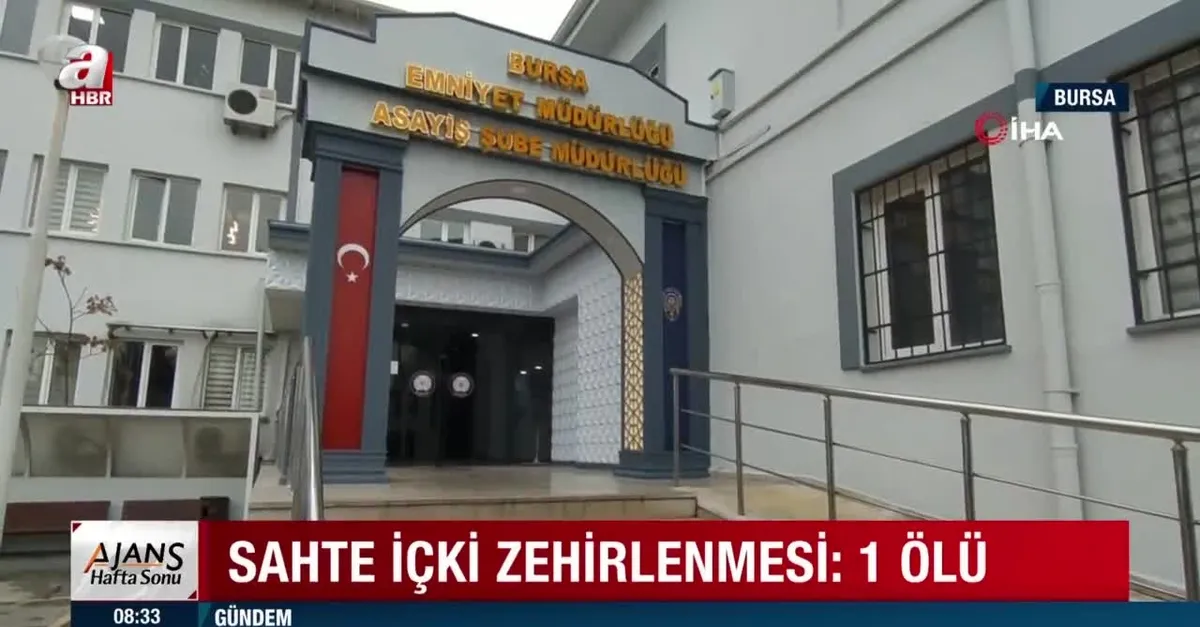 Bursa'da sahte içki can aldı