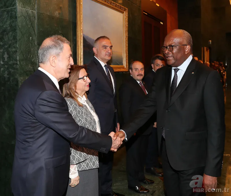 Başkan Erdoğan Burkina Faso Devlet Başkanı Kabore'yi karşıladı 19