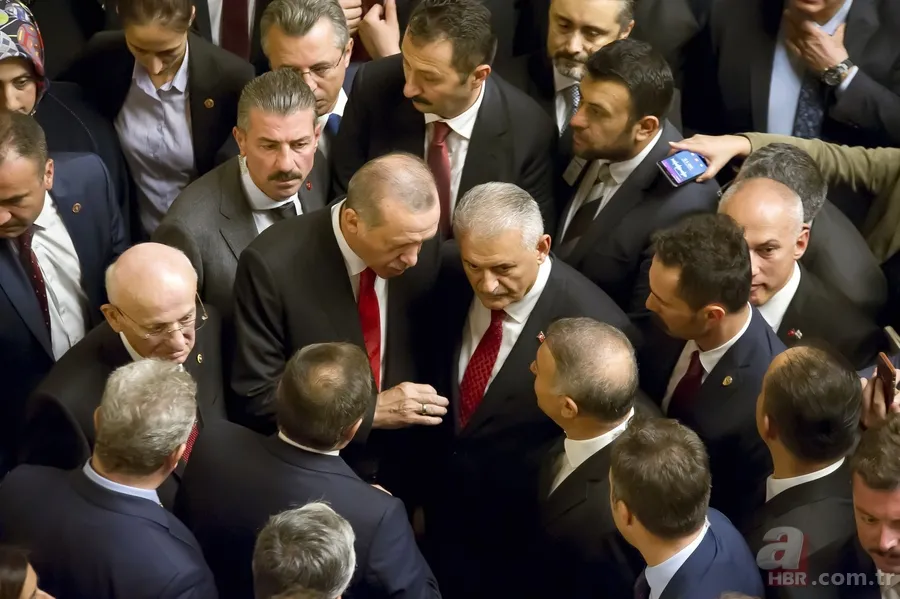 Yeni yasama yılı resepsiyonundan renkli görüntüler 13