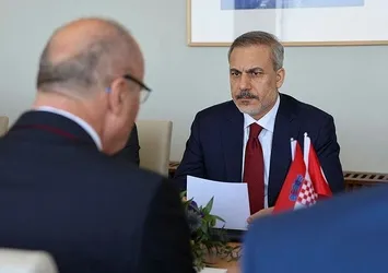 Dışişleri Bakanı Hakan Fidan'dan Hırvatistan'da önemli temaslar