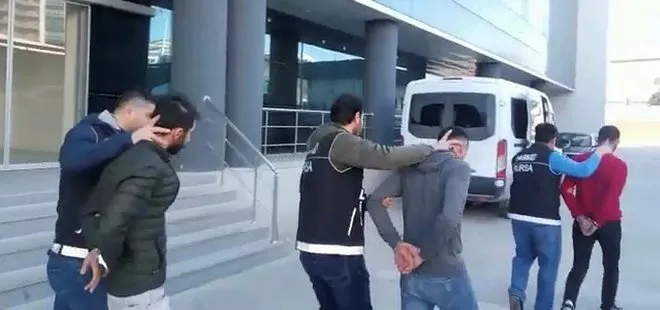 Bursa'da uyuşturucu operasyonunda 4 tutuklama