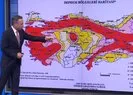 İşte Türkiye’nin deprem haritası!