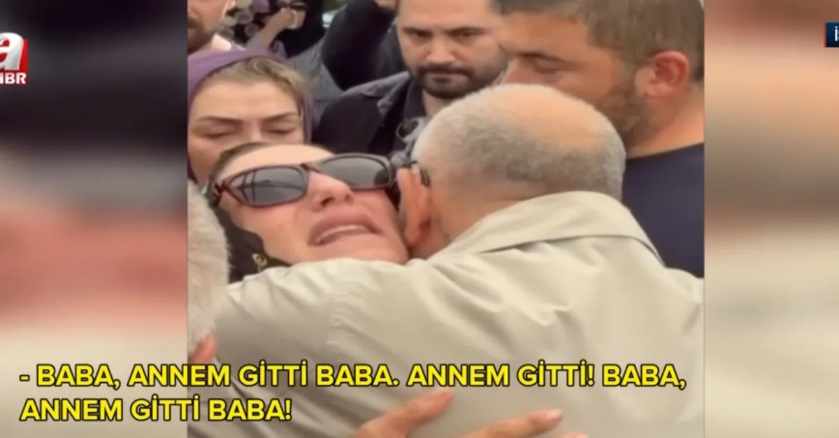 Güllü’ye veda! İşte yürek yakan o anlar…