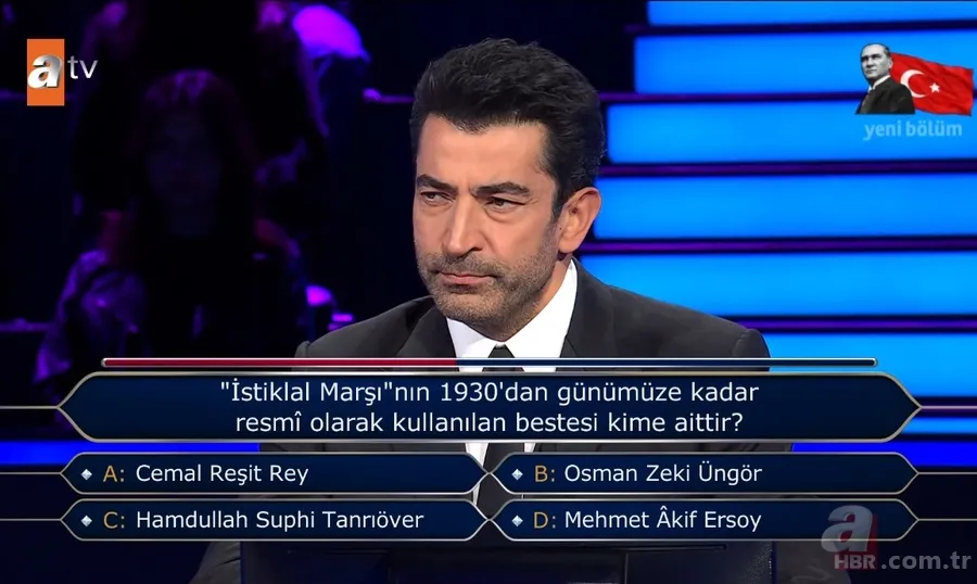 Milyoner'de şaşkına çeviren anlar! "Edebiyata ilgim var" dedi İstiklal Marşı sorusunda elendi 6