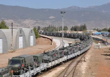 Gaziantep'e dev askeri sevkiyat!