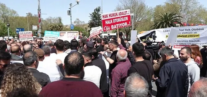 CHP’li İBB mağdurlarından sert tepki! Ödemeler yapılmadı isyan ettiler: 6 milyar TL alacağımız var | İETT’den mağdurlara tehdit