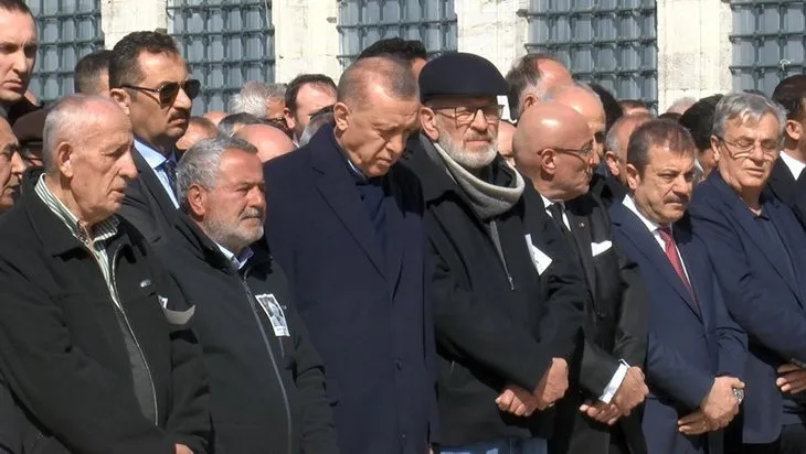 Başkan Erdoğan İstanbul’da Kemal Coşkun’un cenazesine katıldı