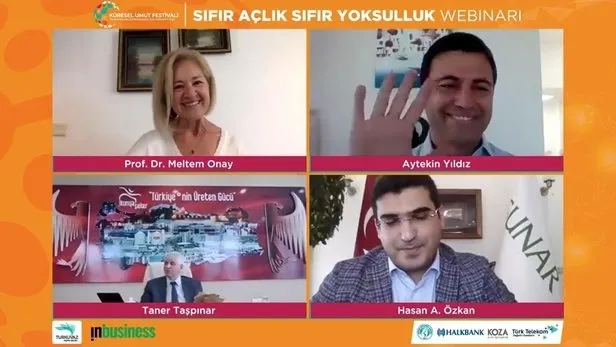 ‘Sürdürülebilir Hikâyeler Webinar Serisi’nin dördüncüsü ‘Sıfır Açlık Sıfır Yoksulluk’ başlığıyla gerçekleşti - 1