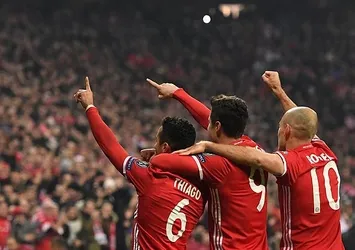 Bayern Münih'ten 8 gollü galibiyet