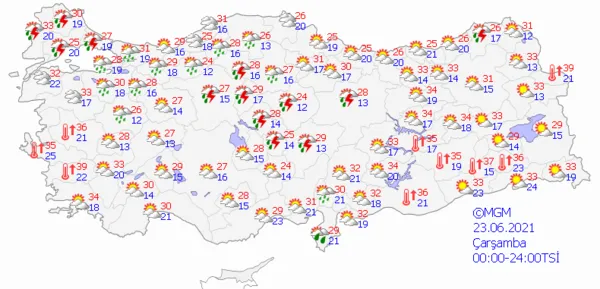 1624373379645.png Meteoroloji Genel Müdürlüğünden yeni açıklama! Çarşamba gününden itibaren sıcaklıklar yükselecek I İstanbul Ankara İzmir'de hava durumu - 3