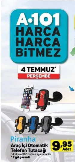 A101 aktüel ürünler kataloğu 4 Temmuz ile ayın ilk fırsatları! İşte A101 indirimli ürünler listesi 2019! 7