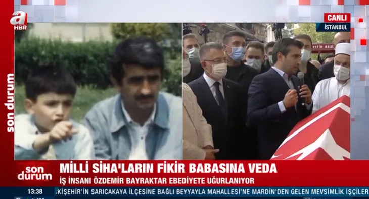 Özdemir Bayraktar son yolculuğuna uğurlandı! Sevenleri Fatih Camii'ne akın etti