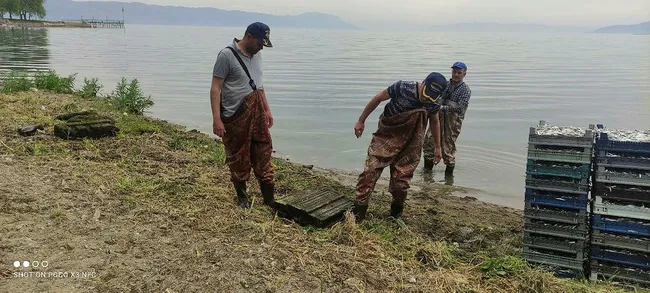 İznik Gölü'nde ağlara 2 bin yıllık kabartmalı yazıt takıldı - 4