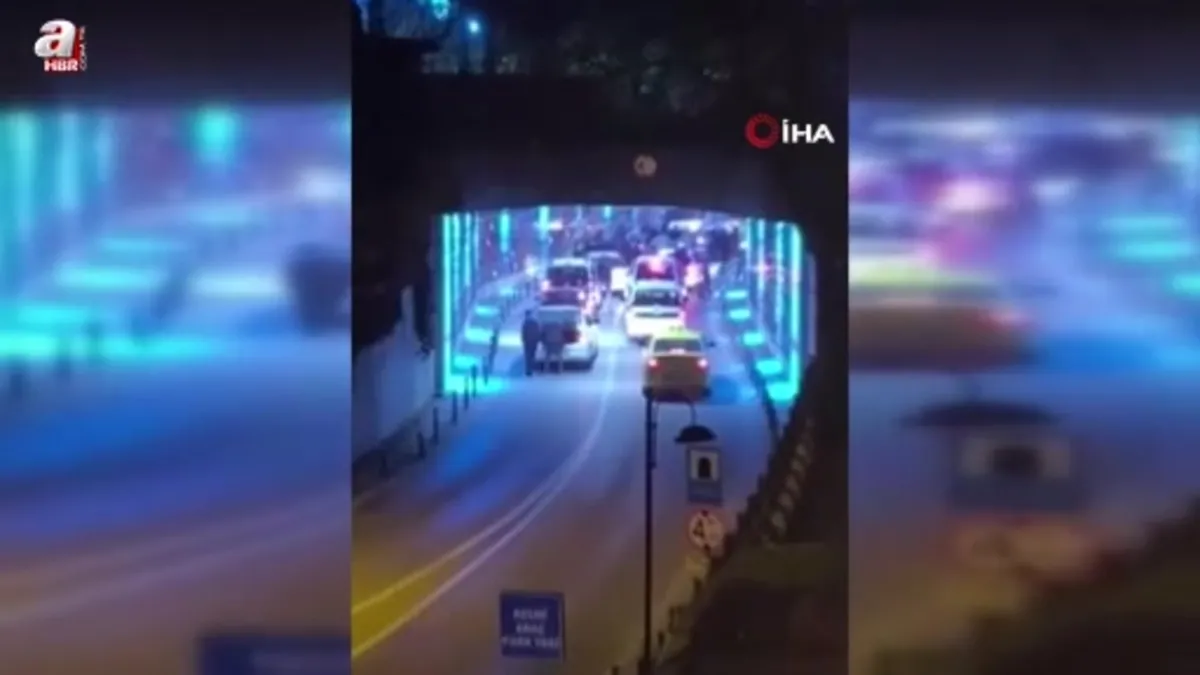 Bursa'da trafik magandaları kamerada