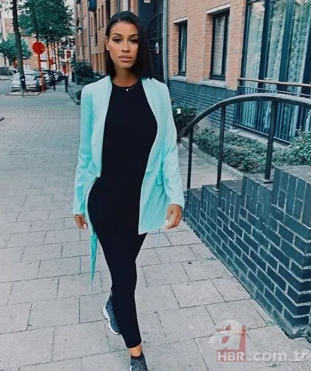 Mario Lemina'nın sevgilisi Fanny Neguesha bakın kim çıktı 13