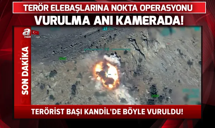 Son dakika! Kandil yerle bir edildi! Terör elebaşlarına nokta operasyon anları kamerada!