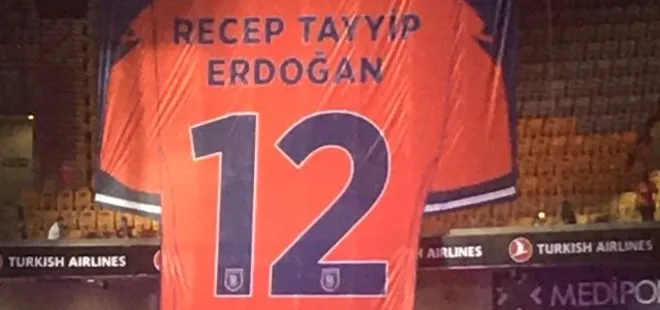 Başakşehir, Başkan Erdoğan’ın formasını emekliye ayırdı