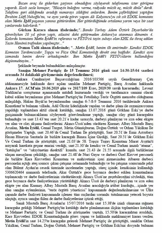 Eski korgeneral Metin İyidil, FETÖ’nün TSK’da yapılanmasını sağlamış! İşte tanık ifadeleri - 2