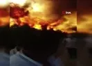 Denizlide orman yangını! Sıcak bölgeden ilk görüntüler