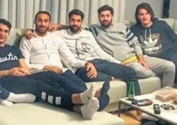 Beşiktaşlı futbolcuların keyfi yerinde