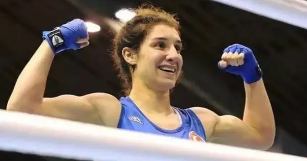 Son dakika | Dünya Kadınlar Boks Şampiyonası'nda Ayşe Çağırır bronz madalyayı garantiledi - 1