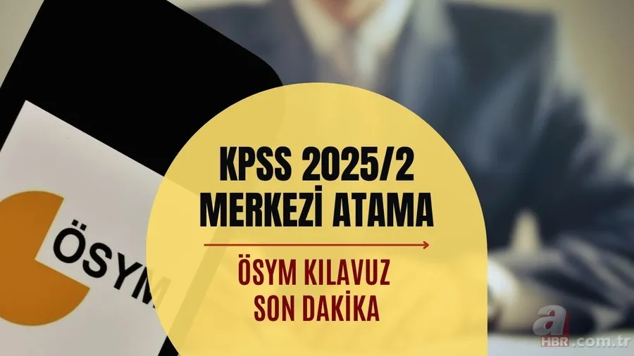 KPSS 2025/2 tercih kılavuzu ÖSYM | Merkezi atama takvimi ve branşlar 1