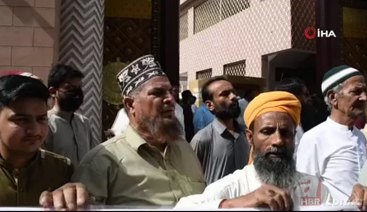 Pakistan'da Filistin'e destek gösterisi düzenlendi