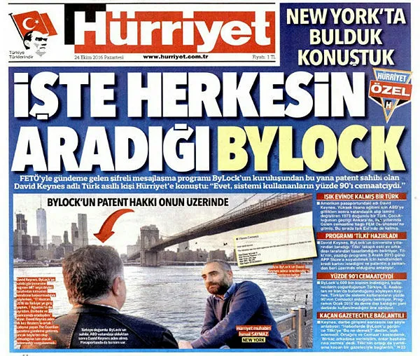 ByLock’un lisans sahibi David Keynes’in yargılandığı davada flaş gelişme! İsmail Saymaz’dan pes dedirten savunma
