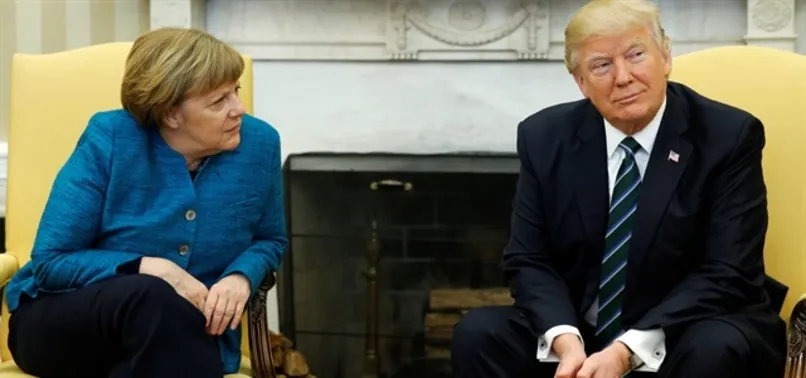 Trump, Merkel'in elini neden sıkmadığını açıkladı