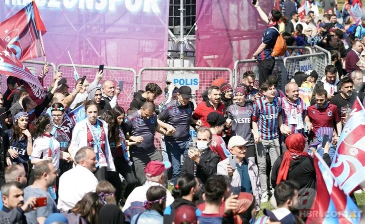 Şampiyon Trabzonspor için Yenikapı’da büyük kutlama