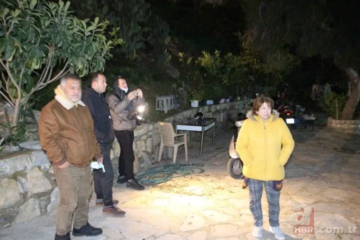 Mahalleli deprem zannetti: Duvar yıkıldı evler tahliye edildi | Bodrum’da korkutan olay
