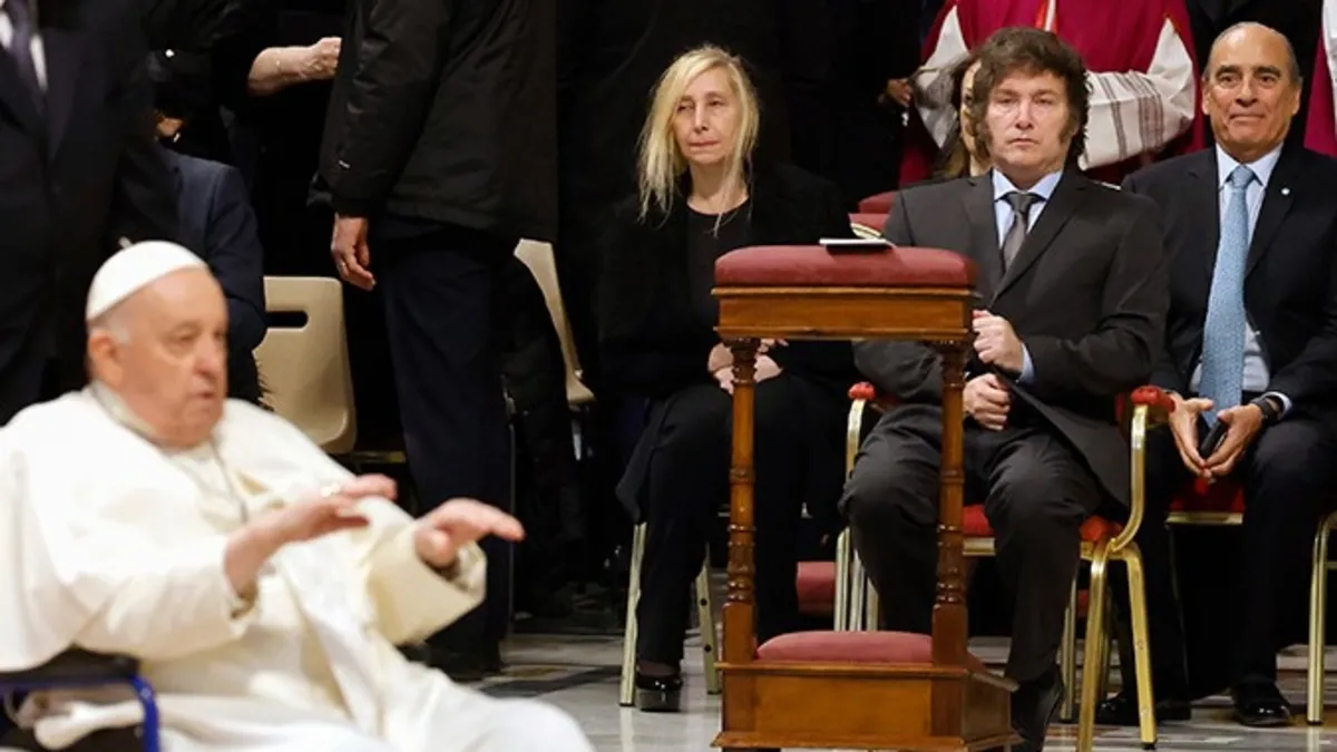 Arjantin Başkanı Milei Papa'nın cenaze töreni için Roma'ya gitti