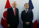 Başkan Erdoğan, Macron ile görüştü