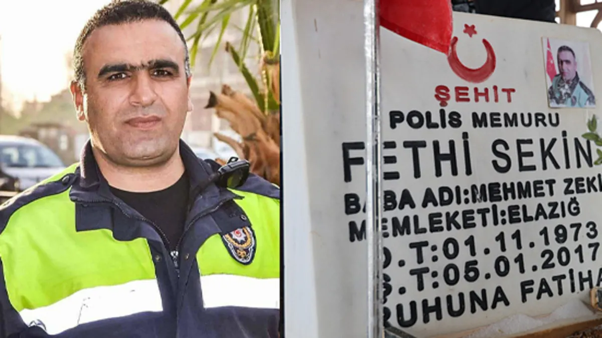 Şehit Fethi Sekin'in şehadetinin 9. yılı! Kabri başında dualarla anıldı